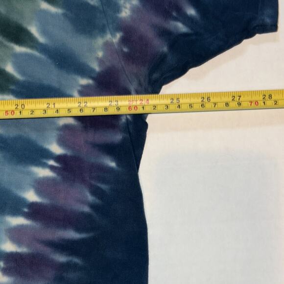 Liquid Blue Mens XL Jim Morrison The Doors Break On Through Tie Dye T-shirt - Picture 6 of 10